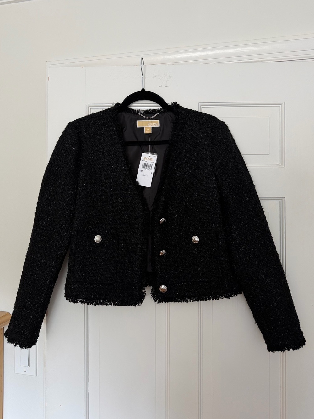 Michael Kors Black Tweed Set